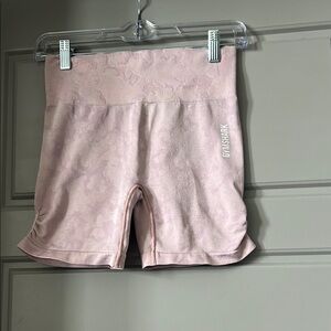 Gymshark Blush Textured Shorts